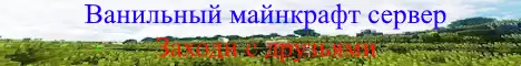 Баннер Vanila Minecraft